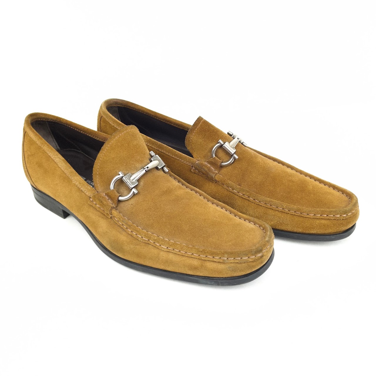 Salvatore Ferragamo Suede Loafers