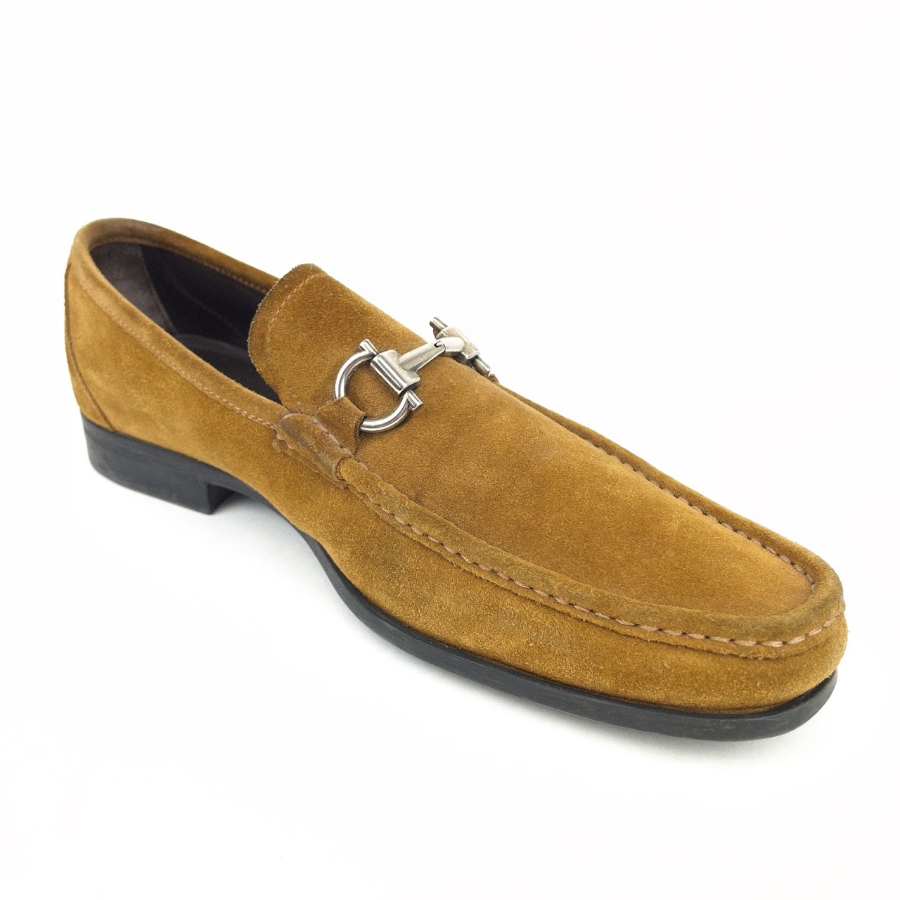 Salvatore Ferragamo Suede Loafers