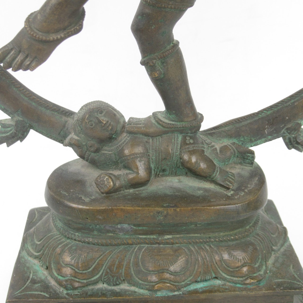 Dancing Shiva Vintage Bronze Sculpture