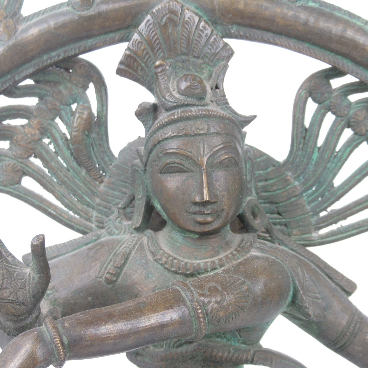 Dancing Shiva Vintage Bronze Sculpture