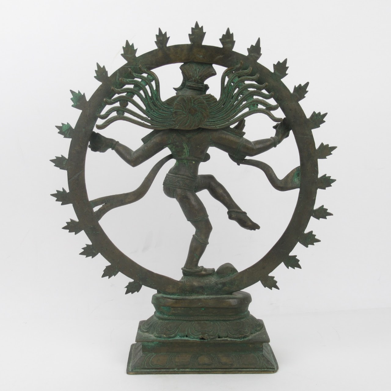 Dancing Shiva Vintage Bronze Sculpture