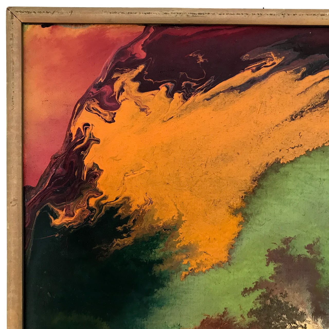 Alexander Bellow Signed Oil Painting, 1963