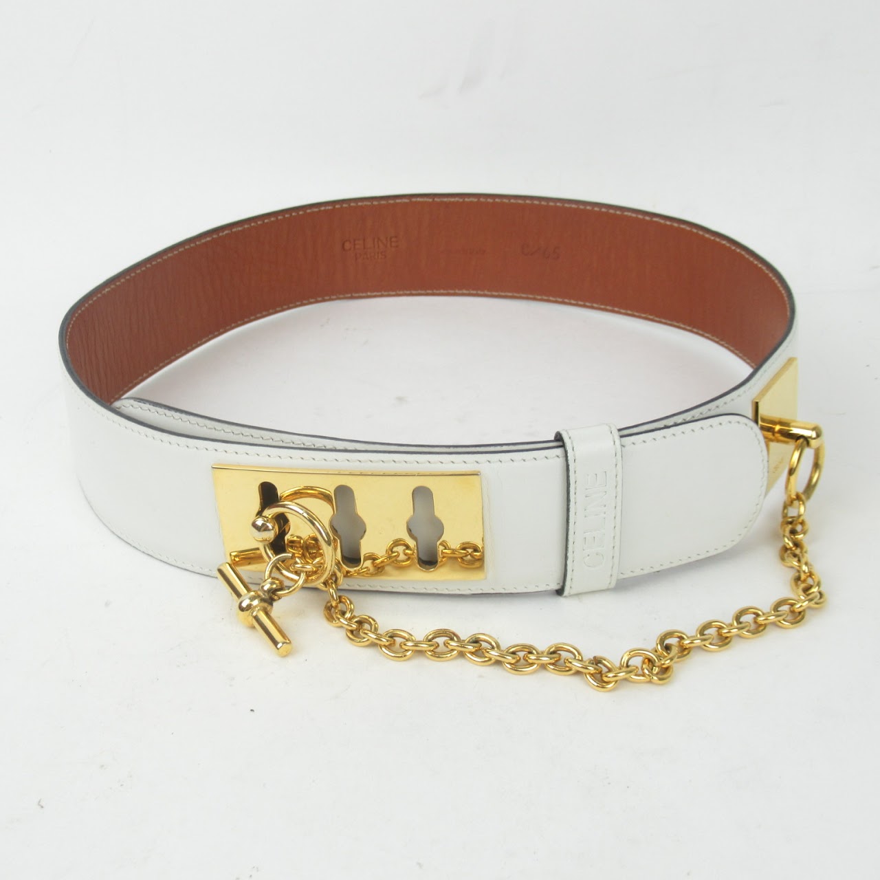 Céline Toggle Chain Belt