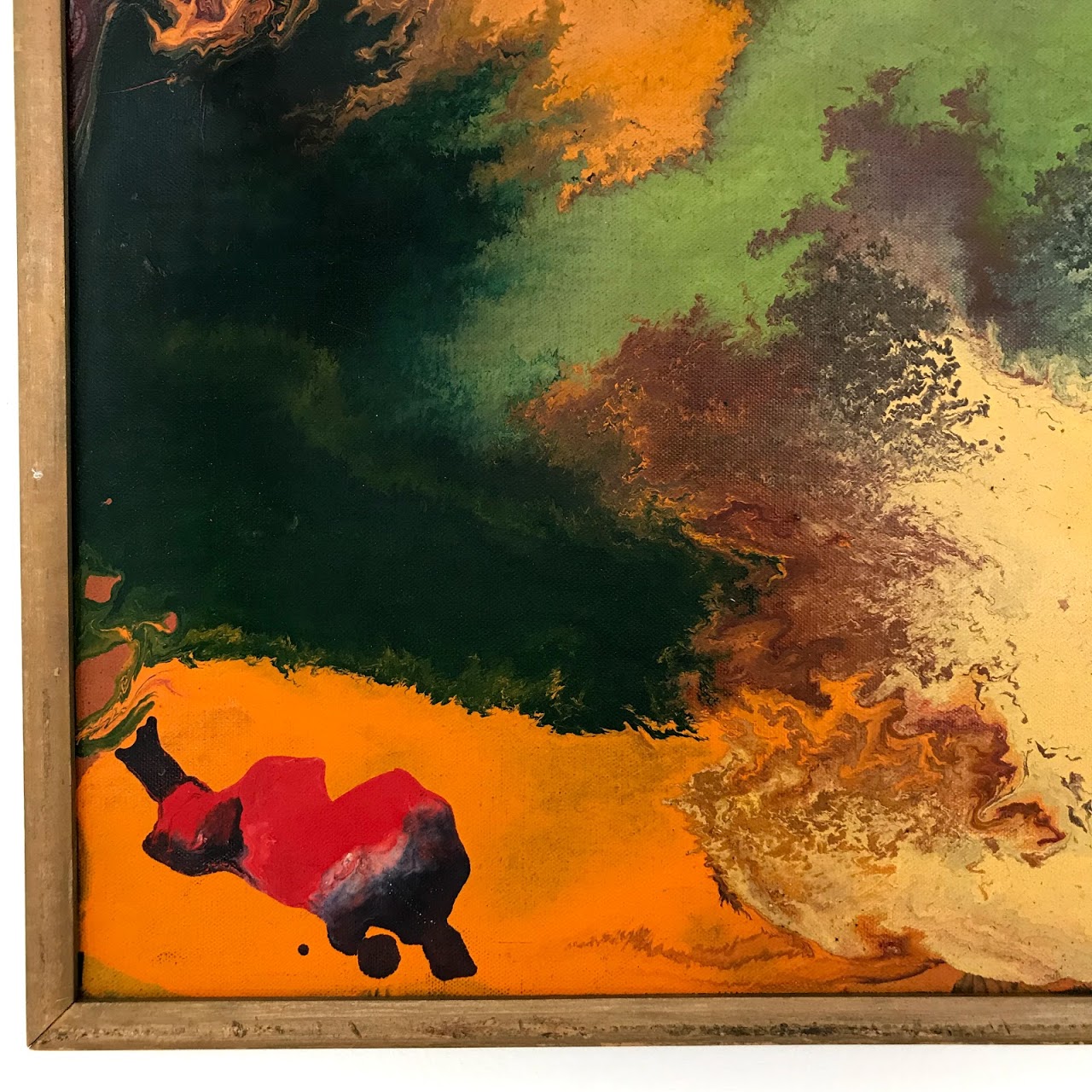 Alexander Bellow Signed Oil Painting, 1963