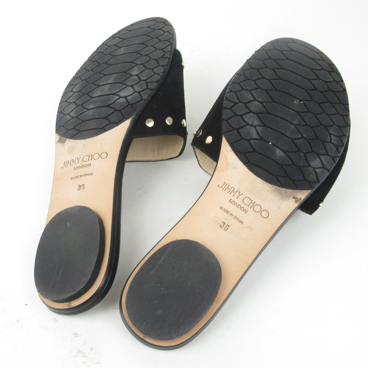 Jimmy Choo Suede Slides