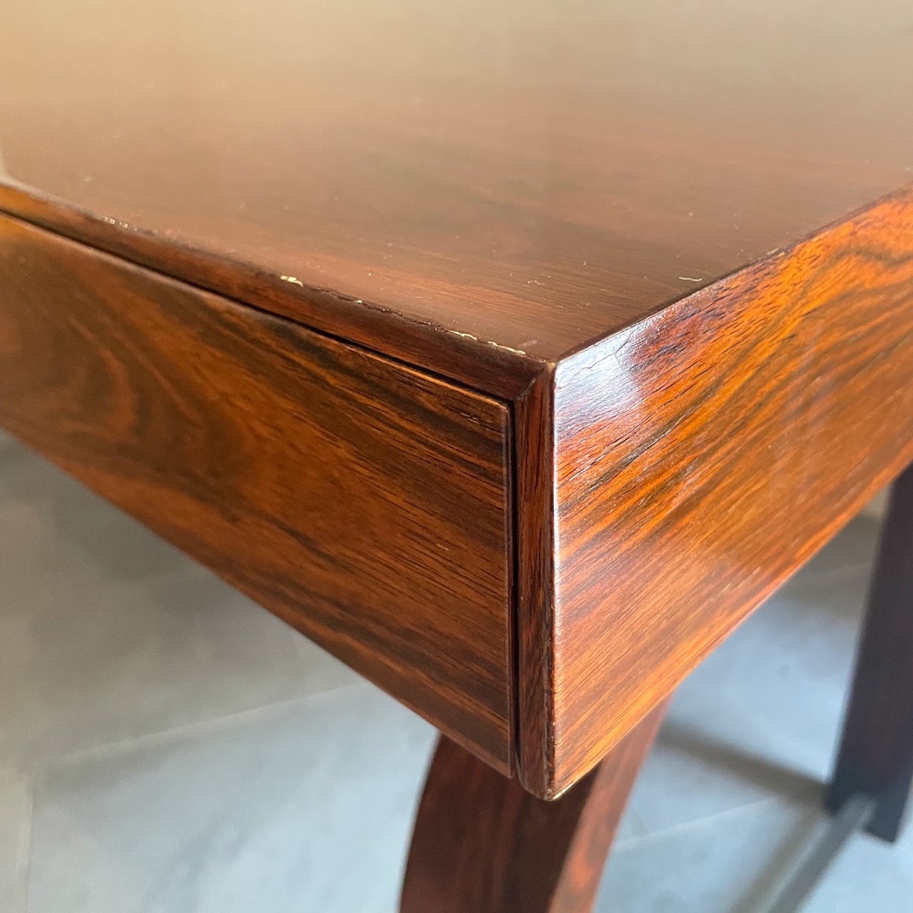 Rosewood Contemporary Desk