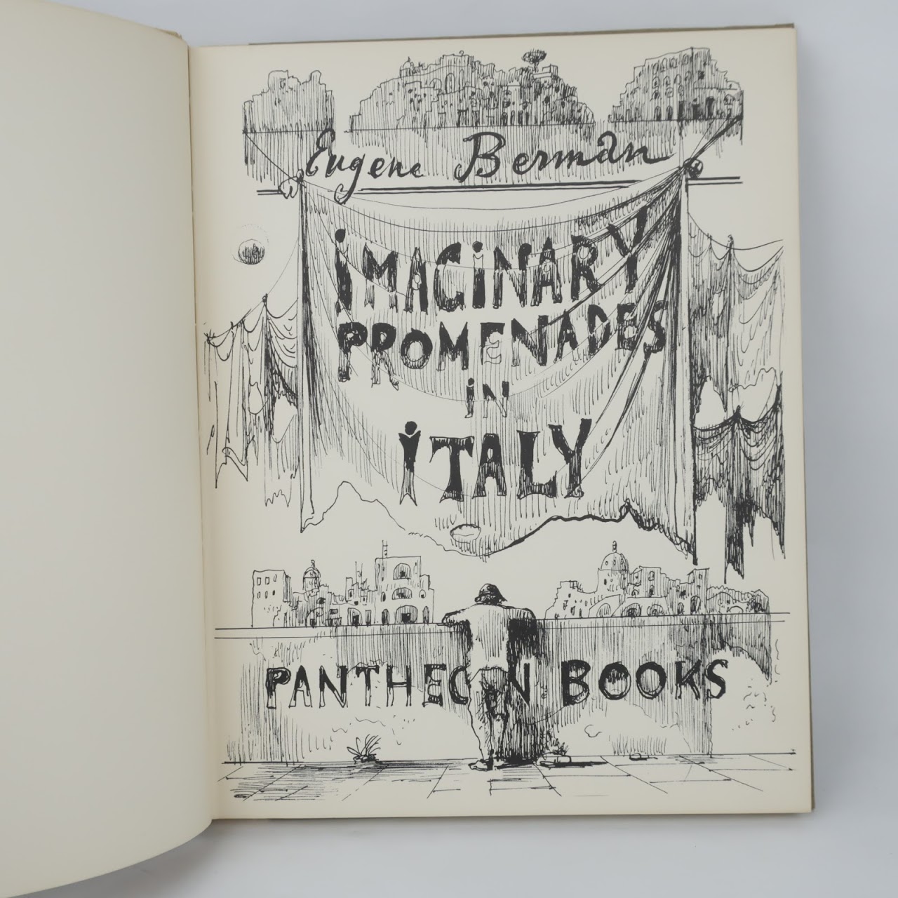 Eugene Berman SIGNED "Imaginary Promenades in Italy" Book