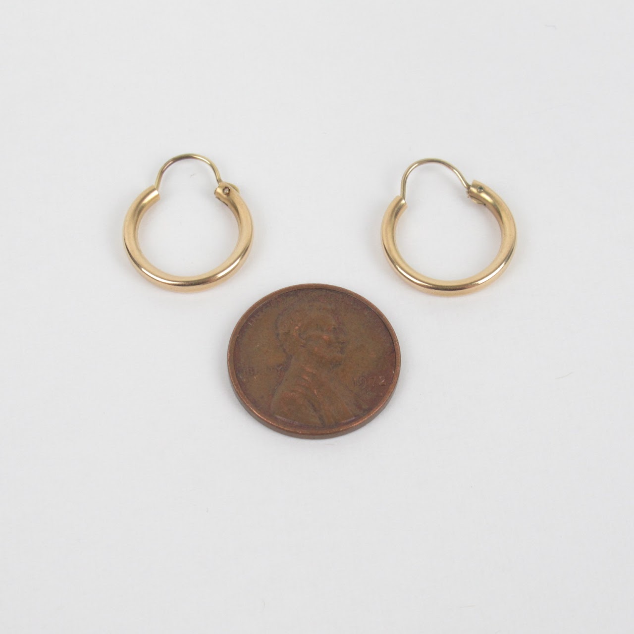 14k Gold Hoop Earrings