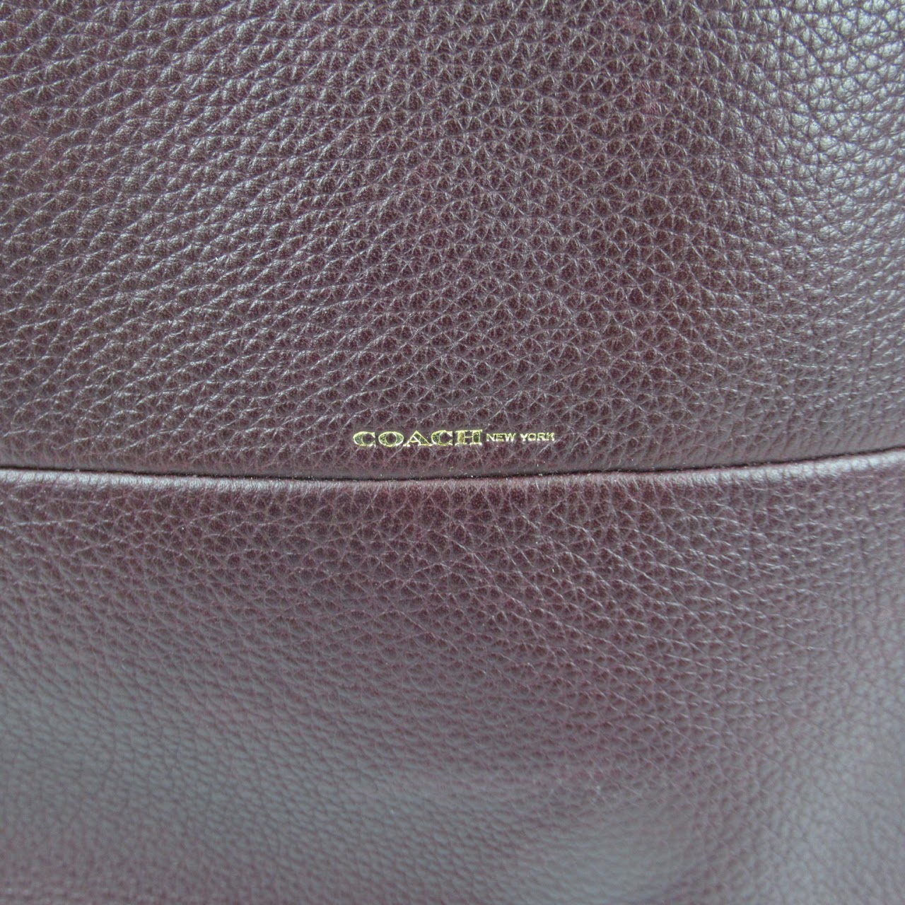 Coach Burgundy Handbag