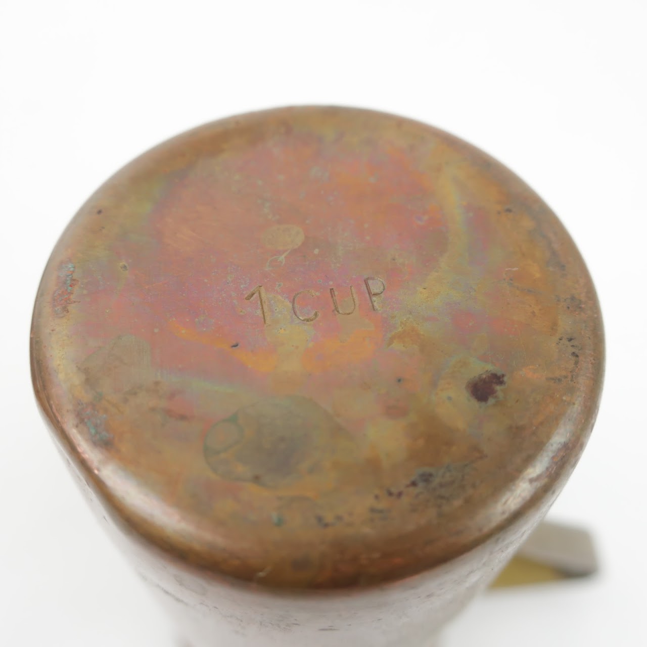 Copper Antique Measuring Cup Set