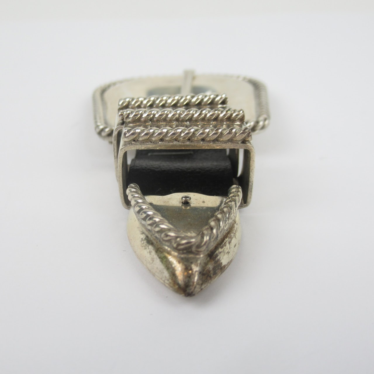 Sterling Silver Belt Buckle and Hardware