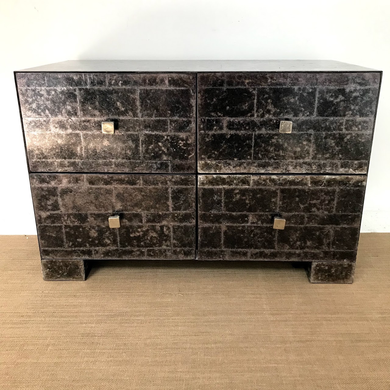 Mica Tiled Four Drawer End Table #1