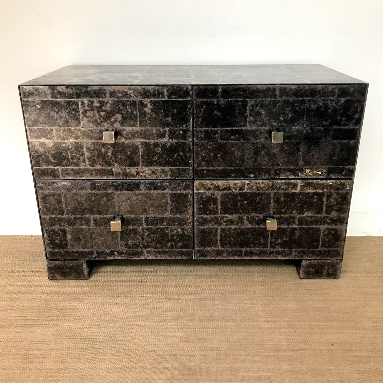 Mica Tiled Four Drawer End Table #2