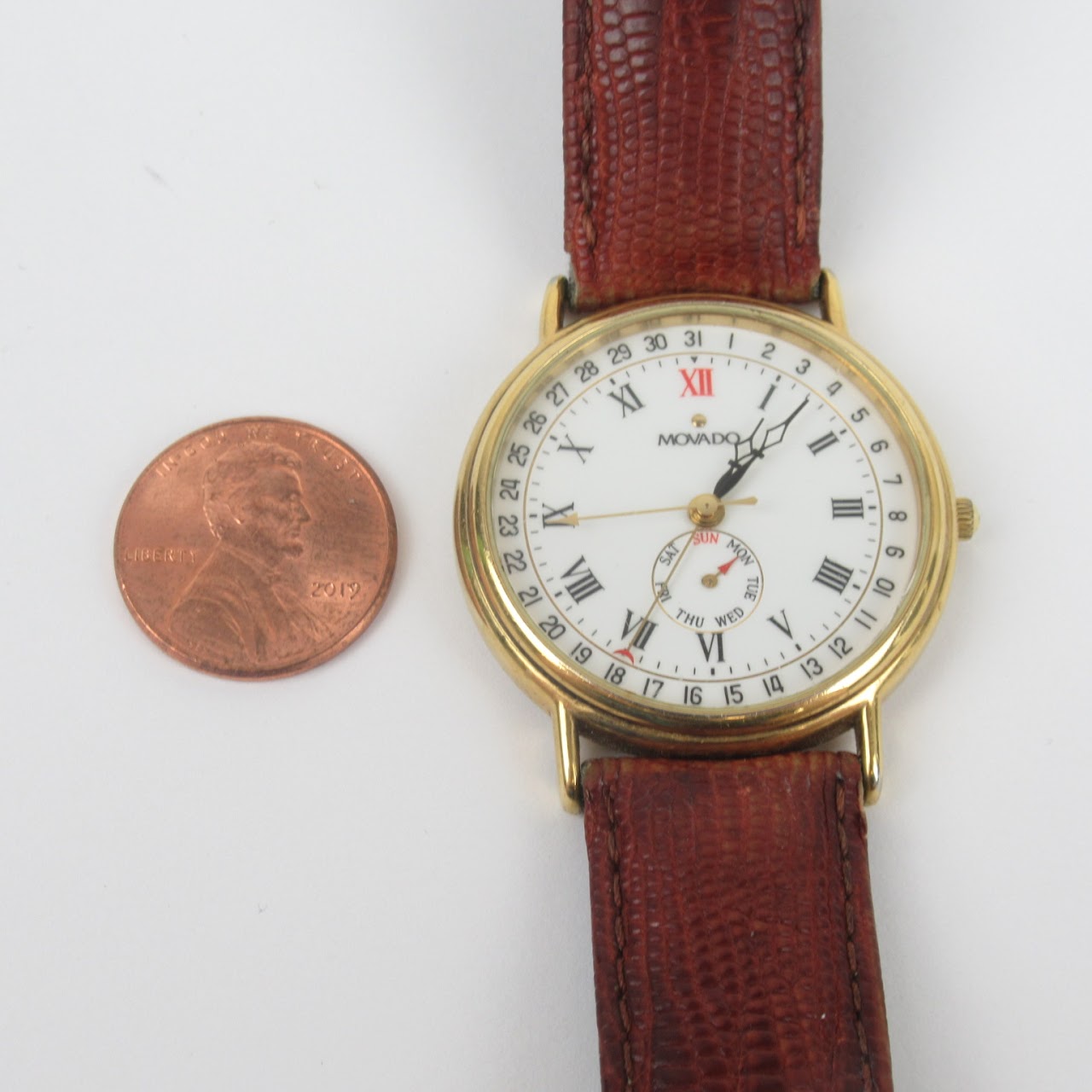 Movado Vintage Calendar Watch