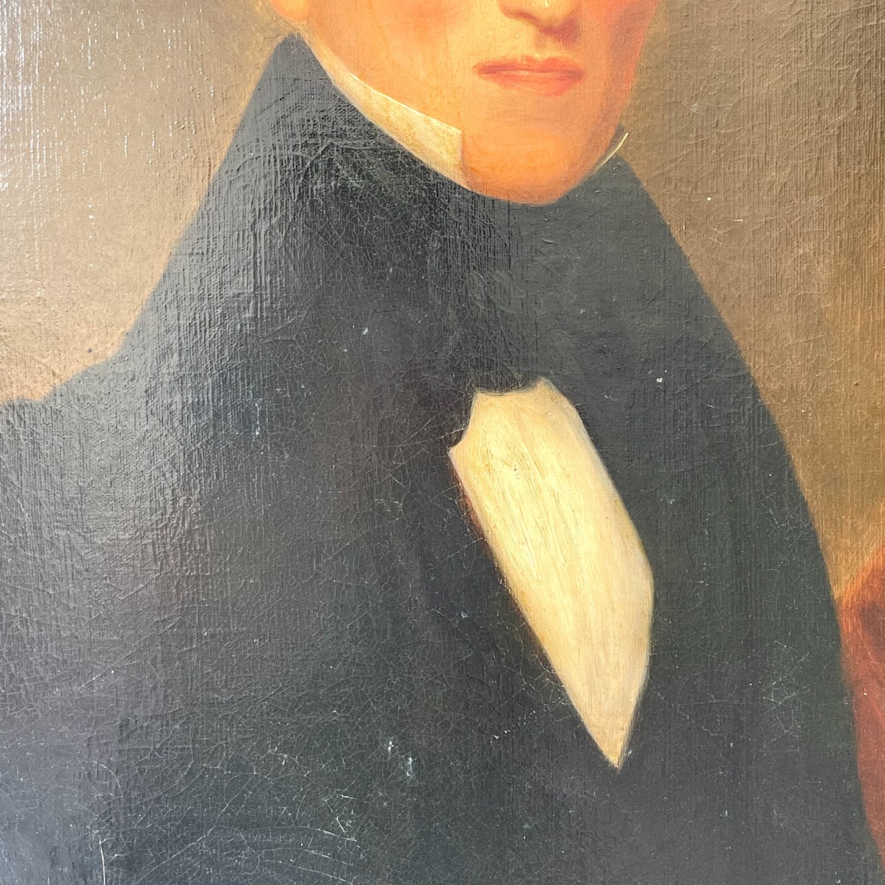 Antique Portrait Oil Painting