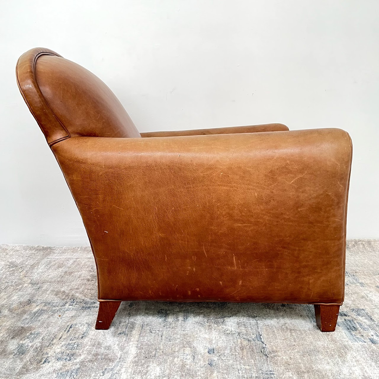 Leather Club Chair #1