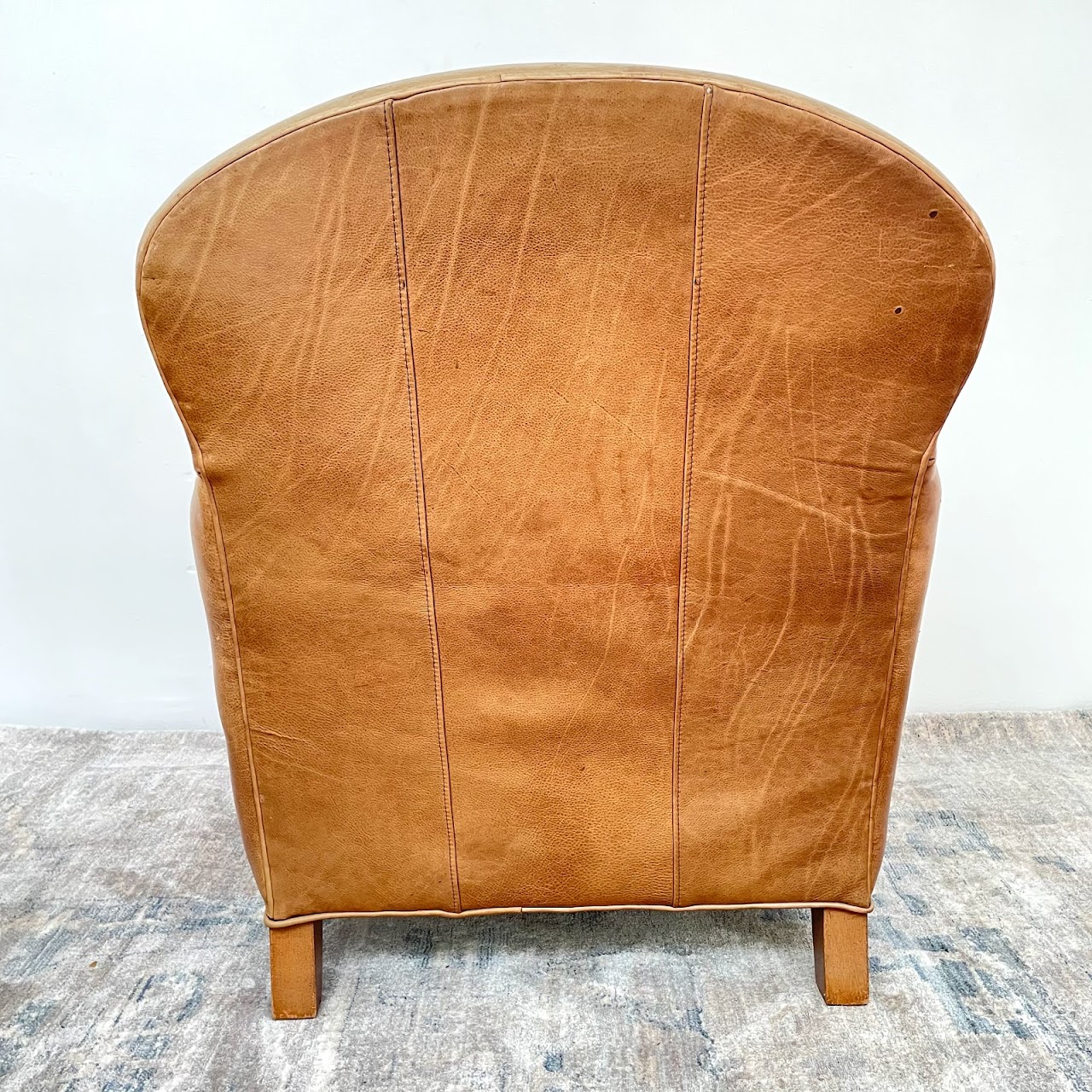 Leather Club Chair #1