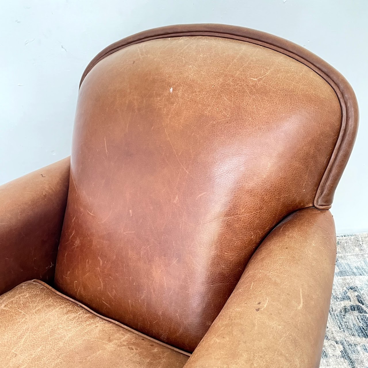 Leather Club Chair #2