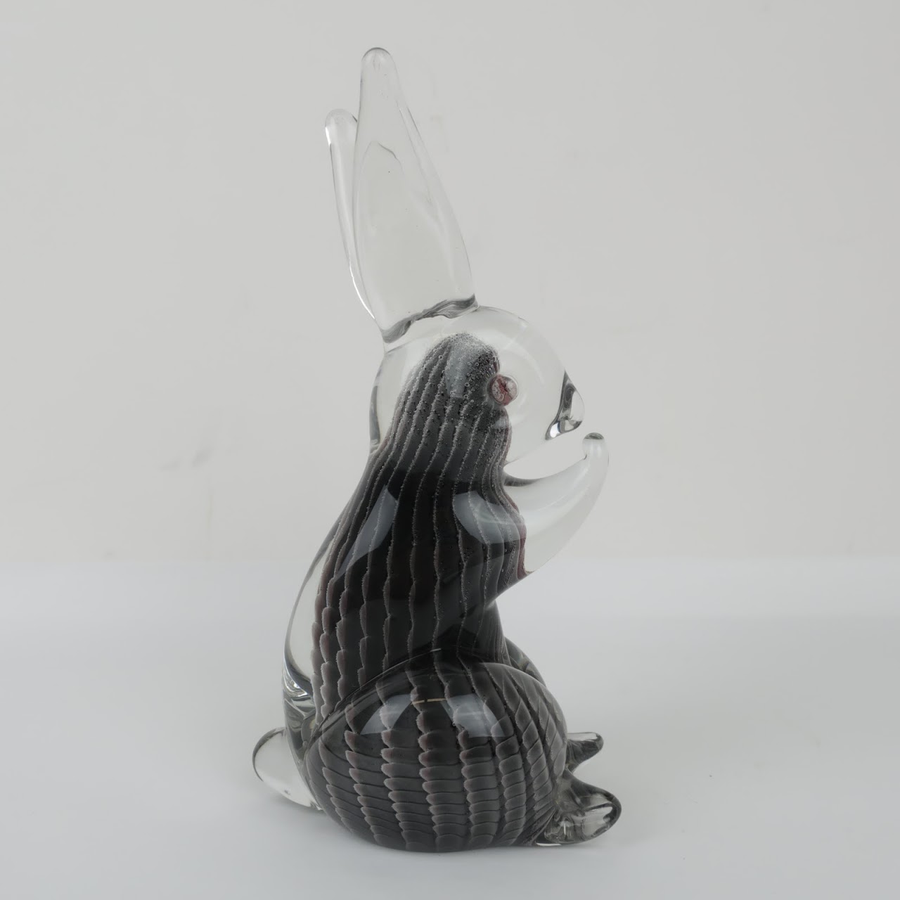 Ronneby Sweden Art Glass Rabbit