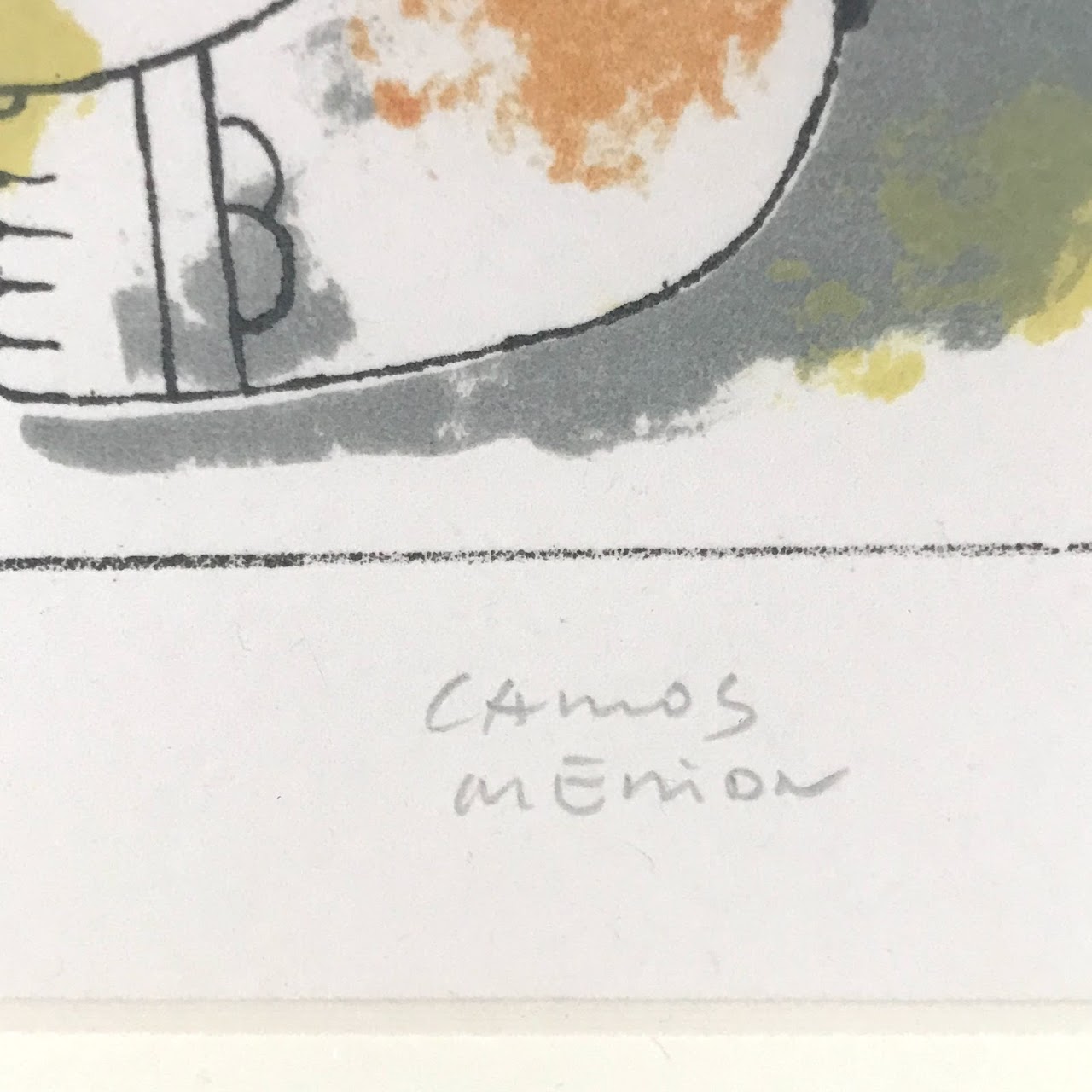 Carlos Merida Signed Lithograph #4