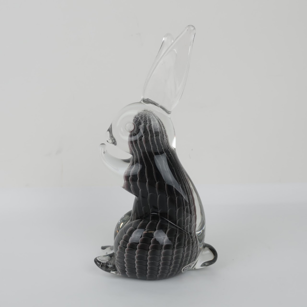 Ronneby Sweden Art Glass Rabbit