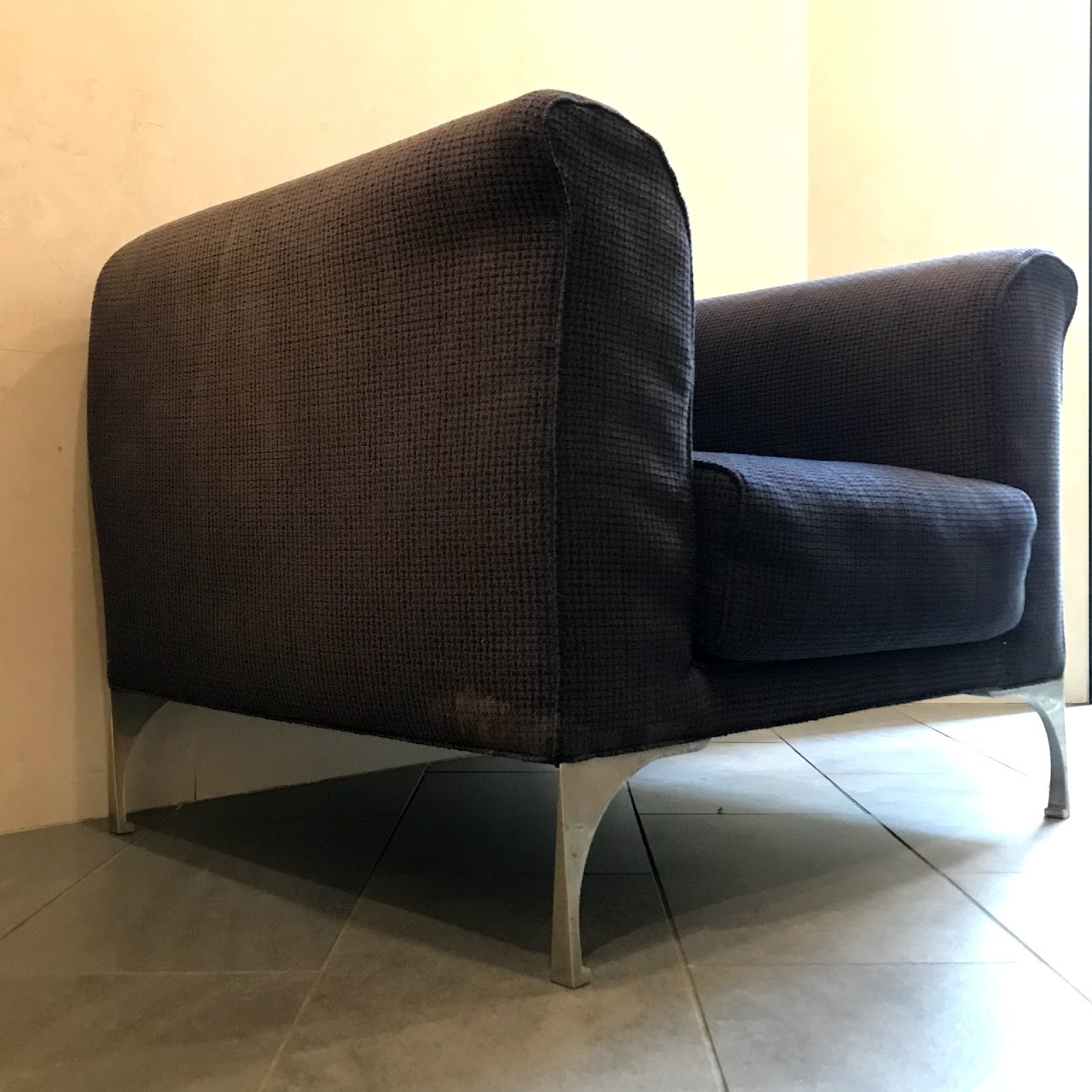 Roche Bobois Club Chair & Ottoman