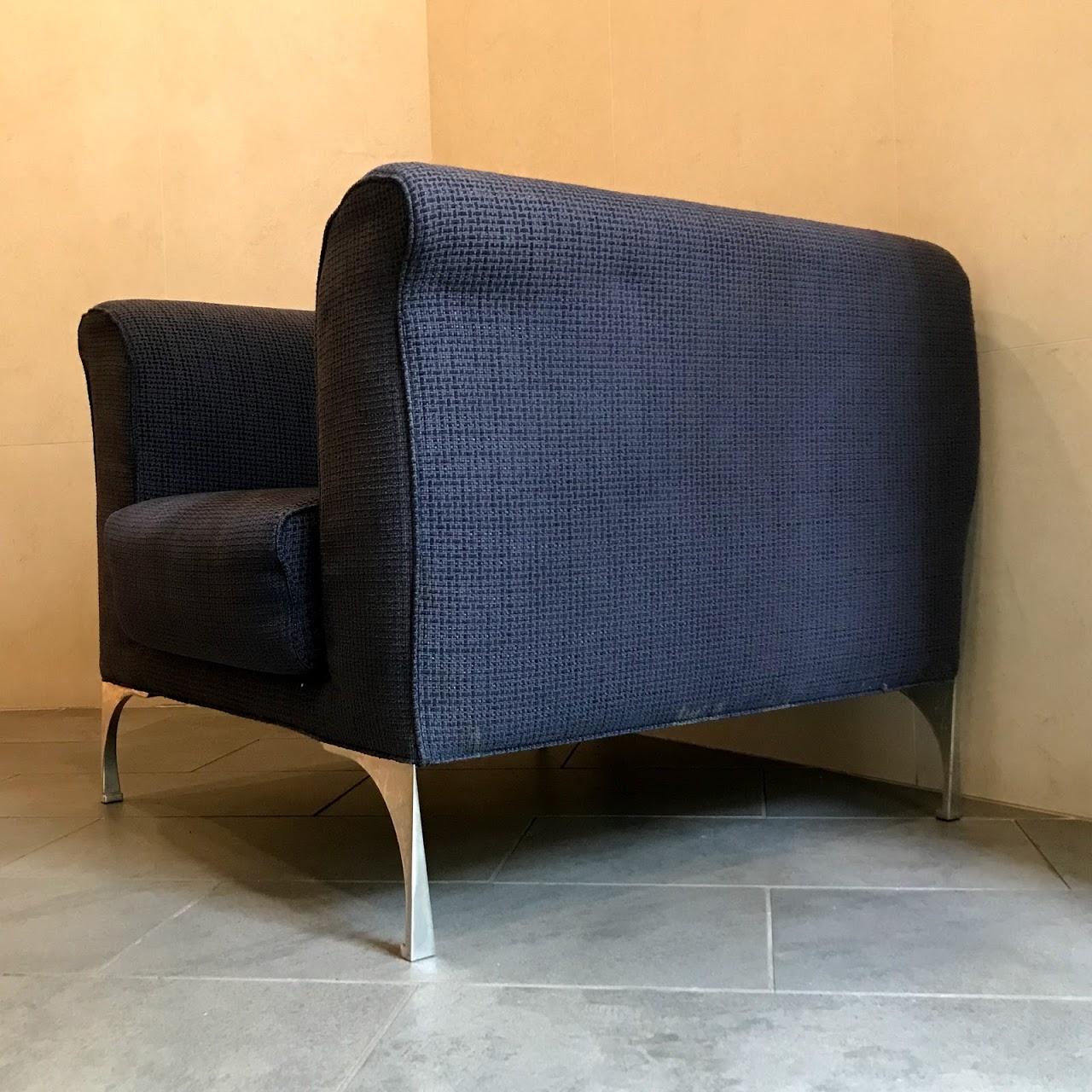 Roche Bobois Club Chair & Ottoman