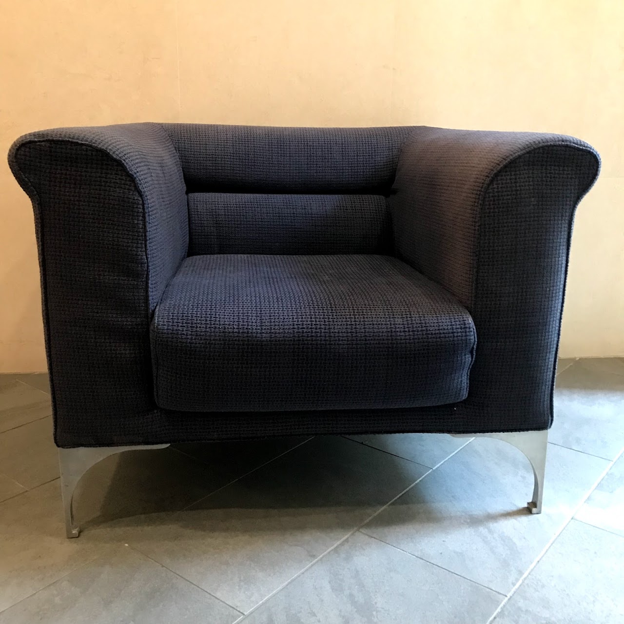 Roche Bobois Club Chair & Ottoman