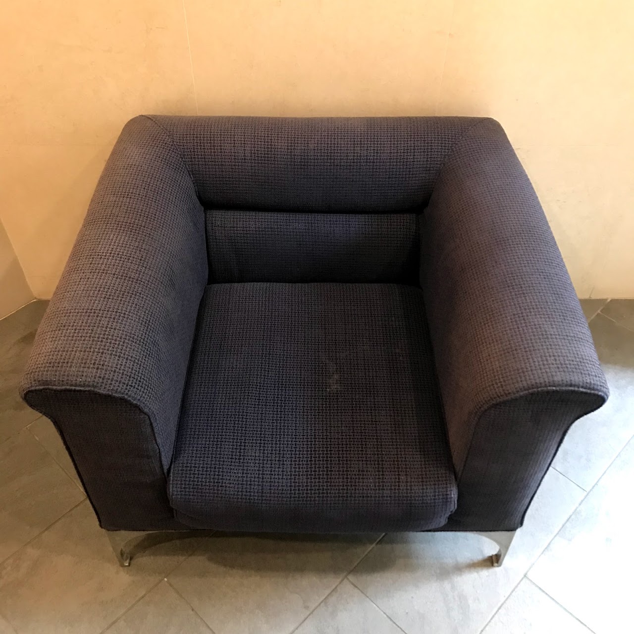 Roche Bobois Club Chair & Ottoman