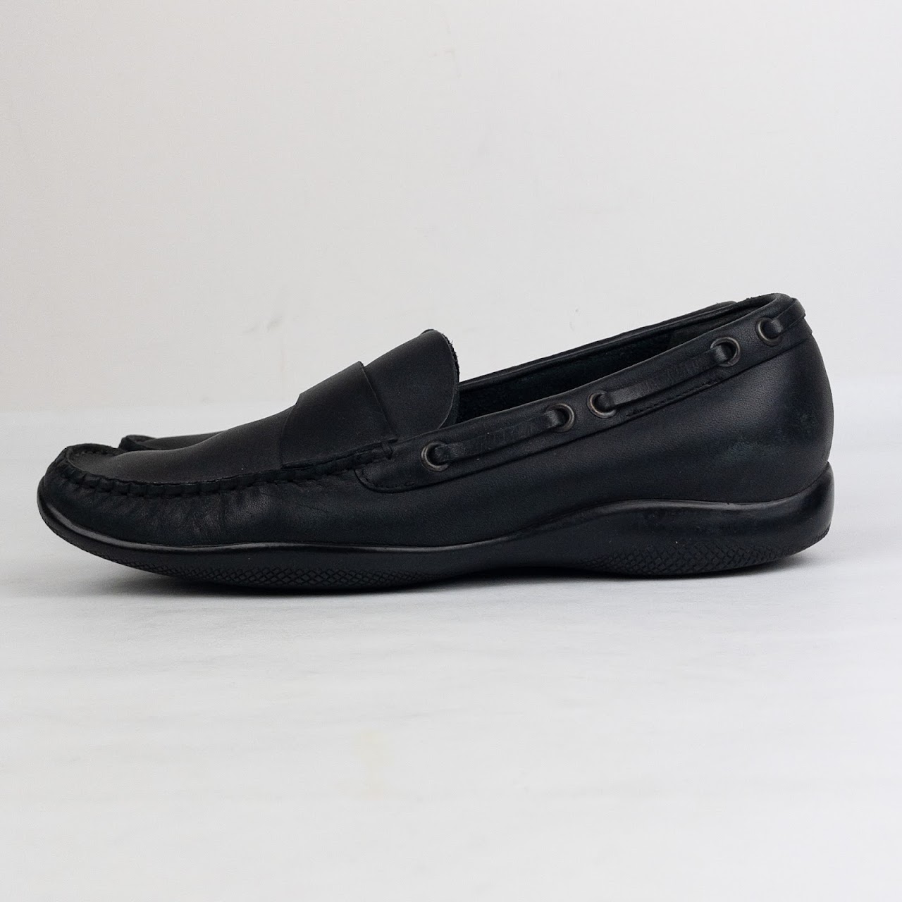 Prada Leather Loafers