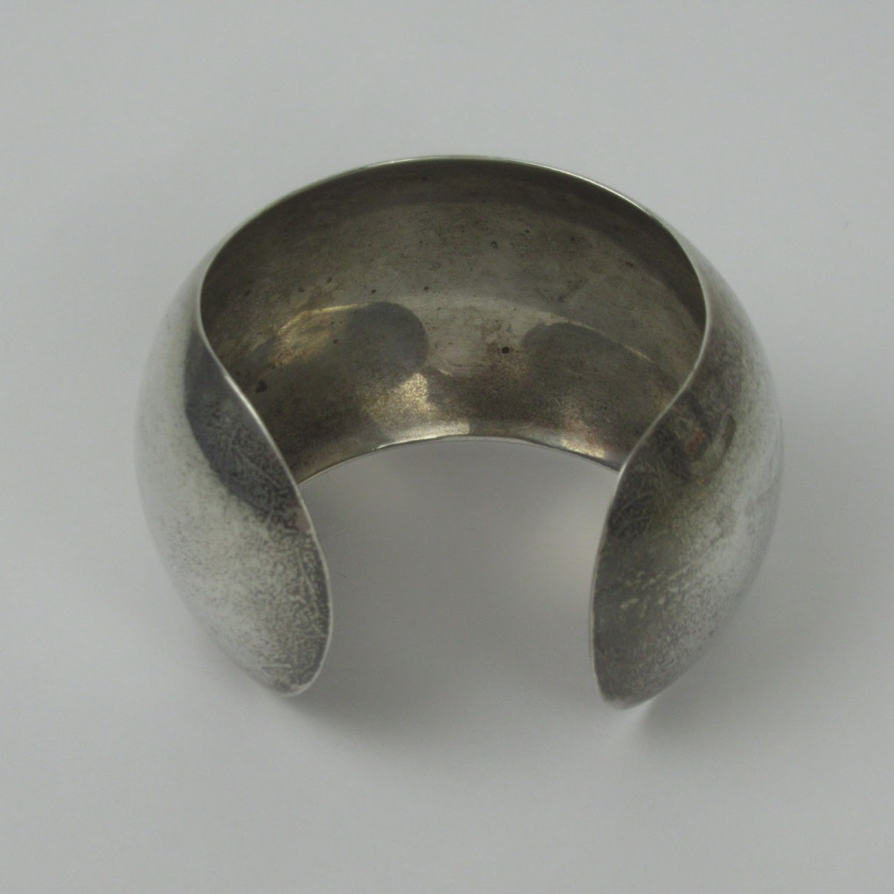 Sterling Silver Half Round Cuff