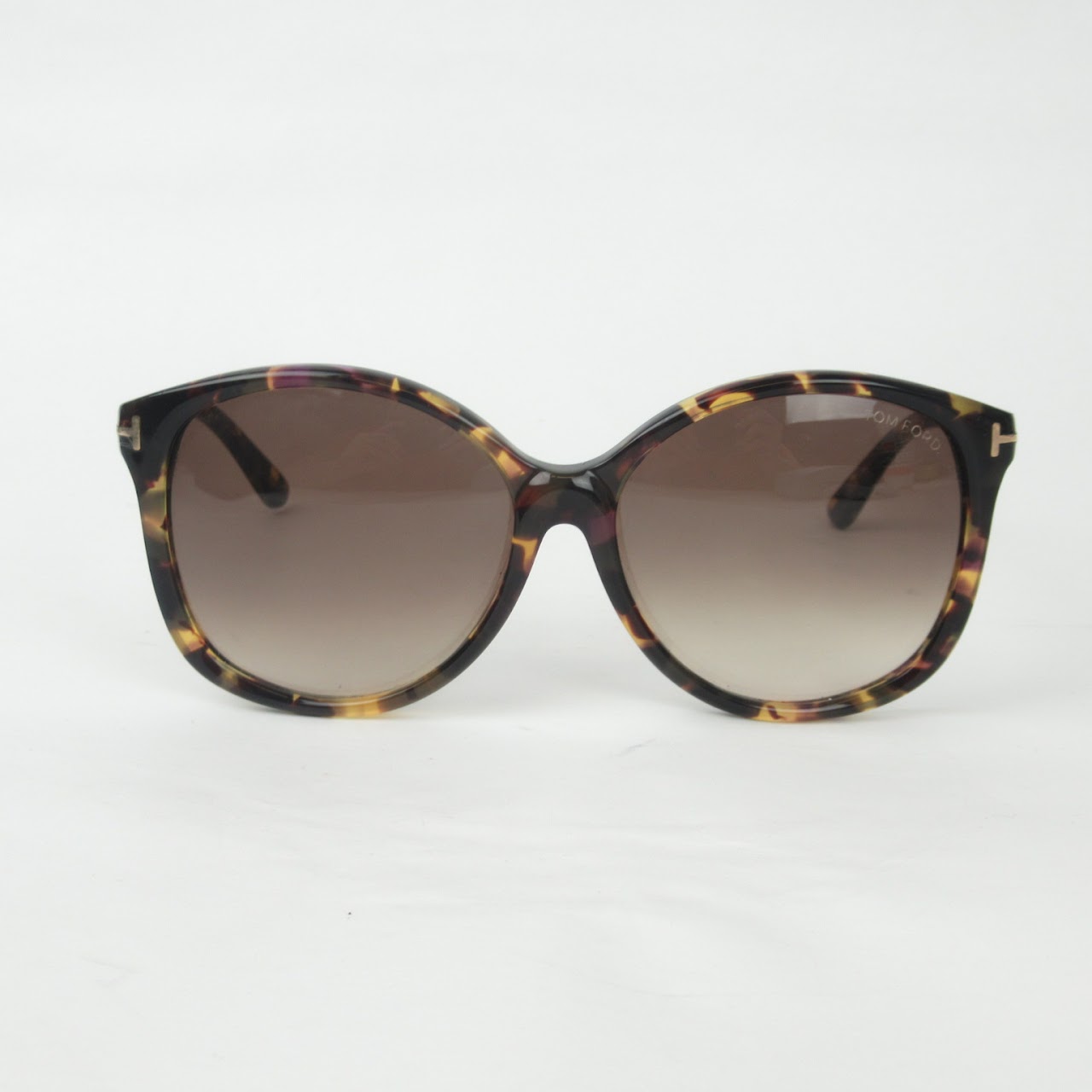 Tom Ford Alicia Oversized Tortoiseshell Sunglasses