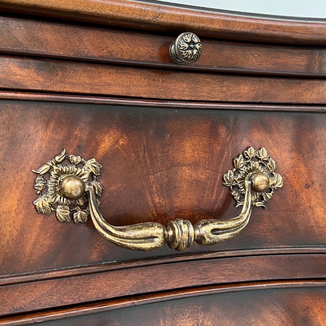 Theodore Alexander Four Drawer Serpentine Chest