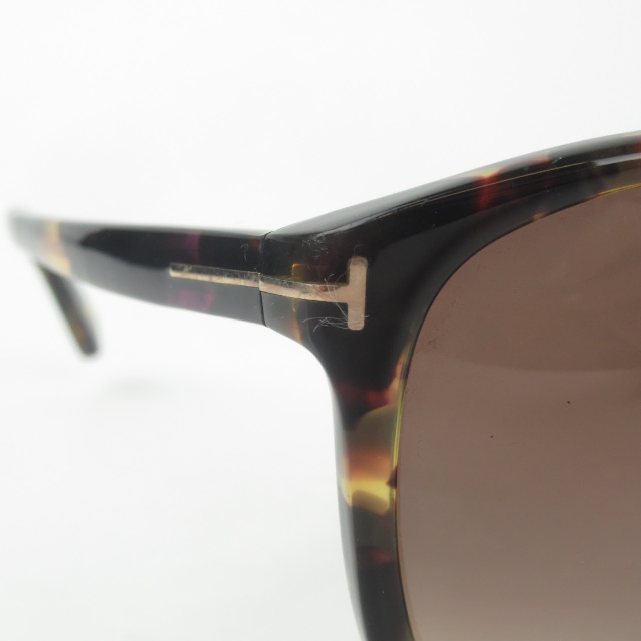 Tom Ford Alicia Oversized Tortoiseshell Sunglasses