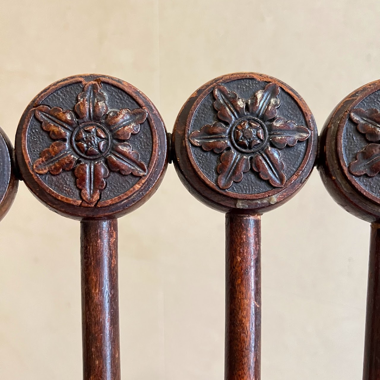 19th C. Hunzinger Lollipop Rocking Chair