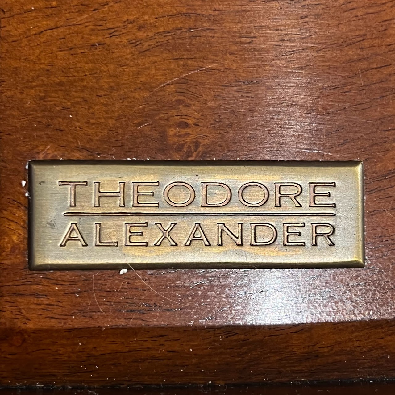 Theodore Alexander Four Drawer Serpentine Chest