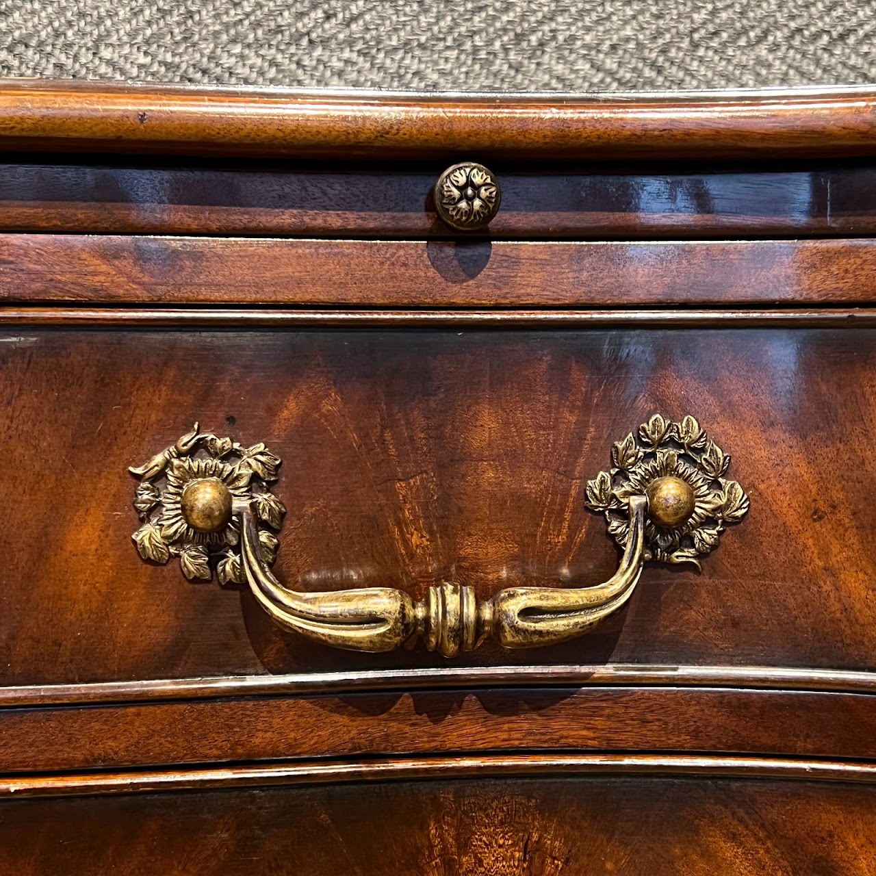 Theodore Alexander Four Drawer Serpentine Chest