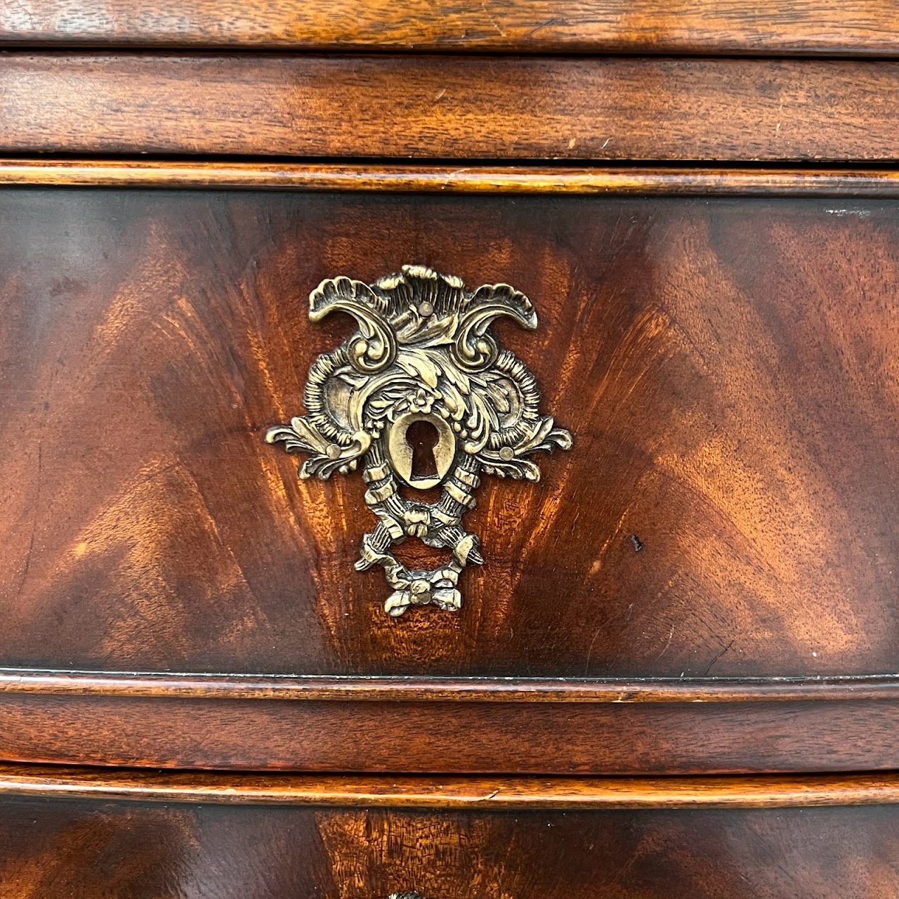 Theodore Alexander Four Drawer Serpentine Chest