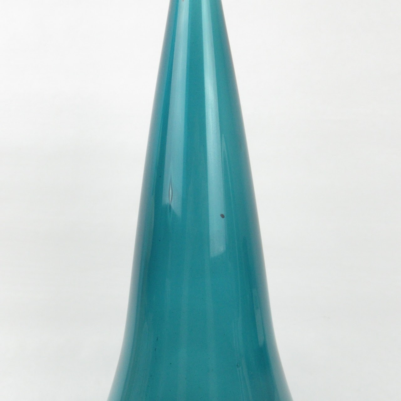 Tall Tapered Art Glass Vase