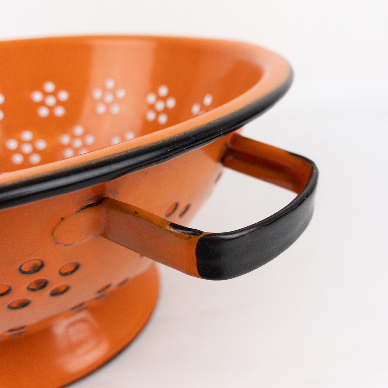 Enamelware Vintage Colander