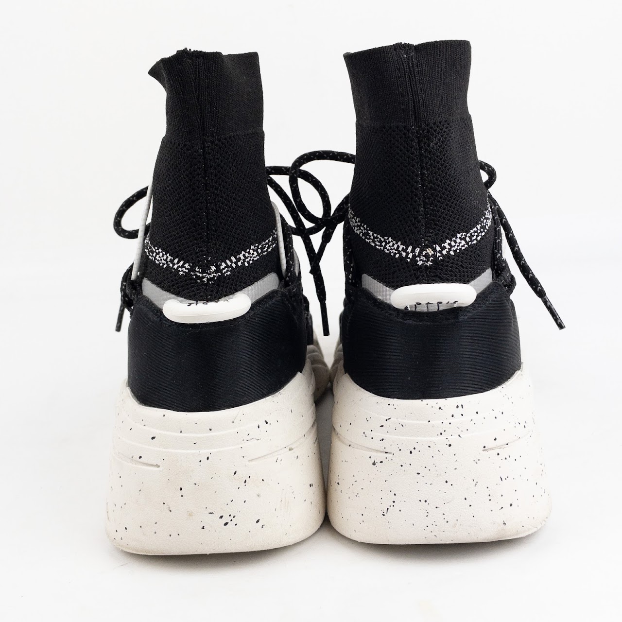 Kenzo Black K-Sock Slip On Trainers