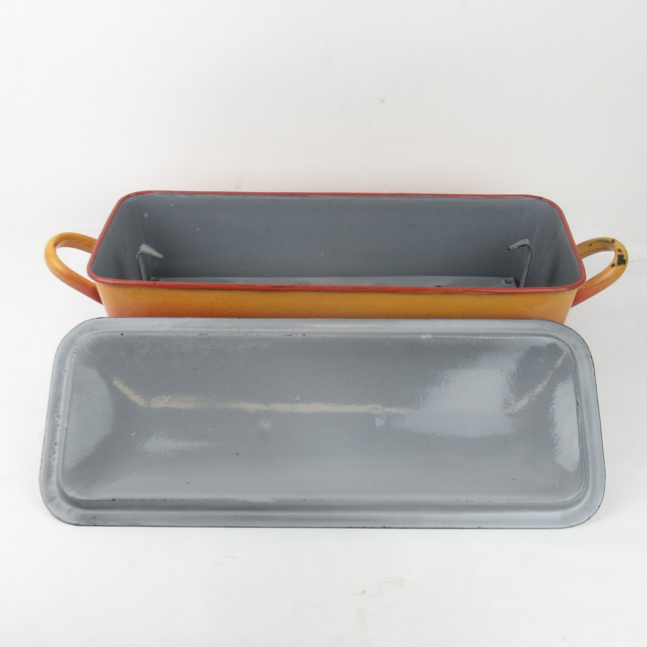 Enamelware Vintage Fish Poacher