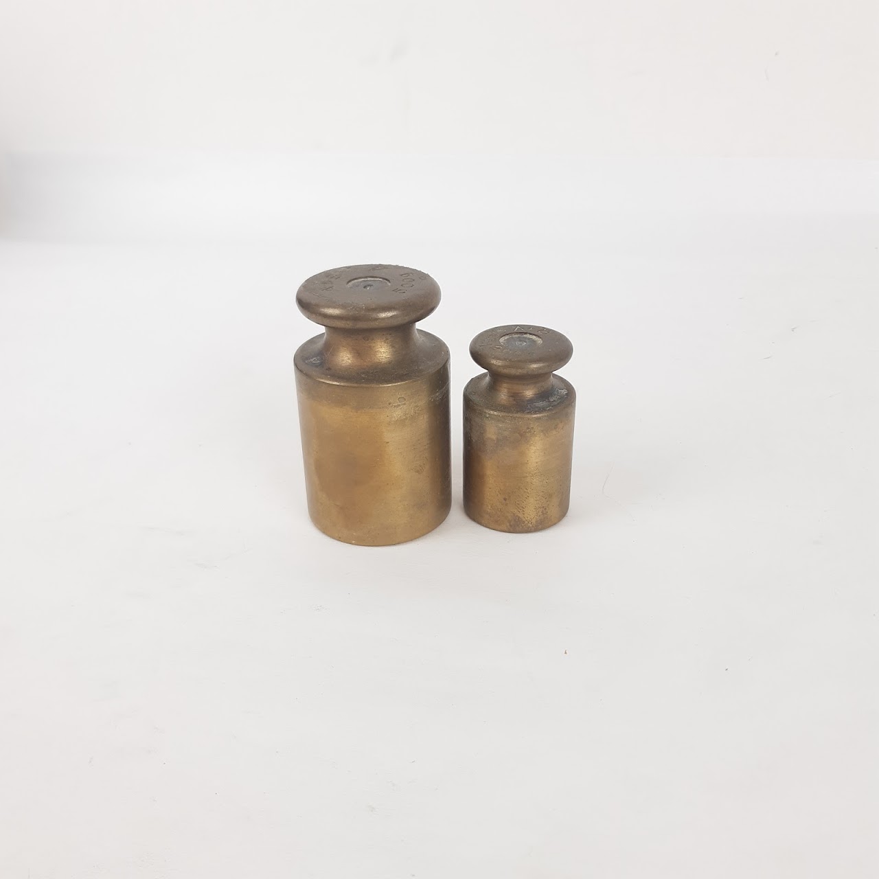 Brass Vintage Balance Weight Set