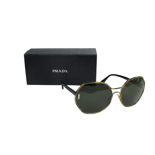 Prada 'Tortoise' Oversized Sunglasses