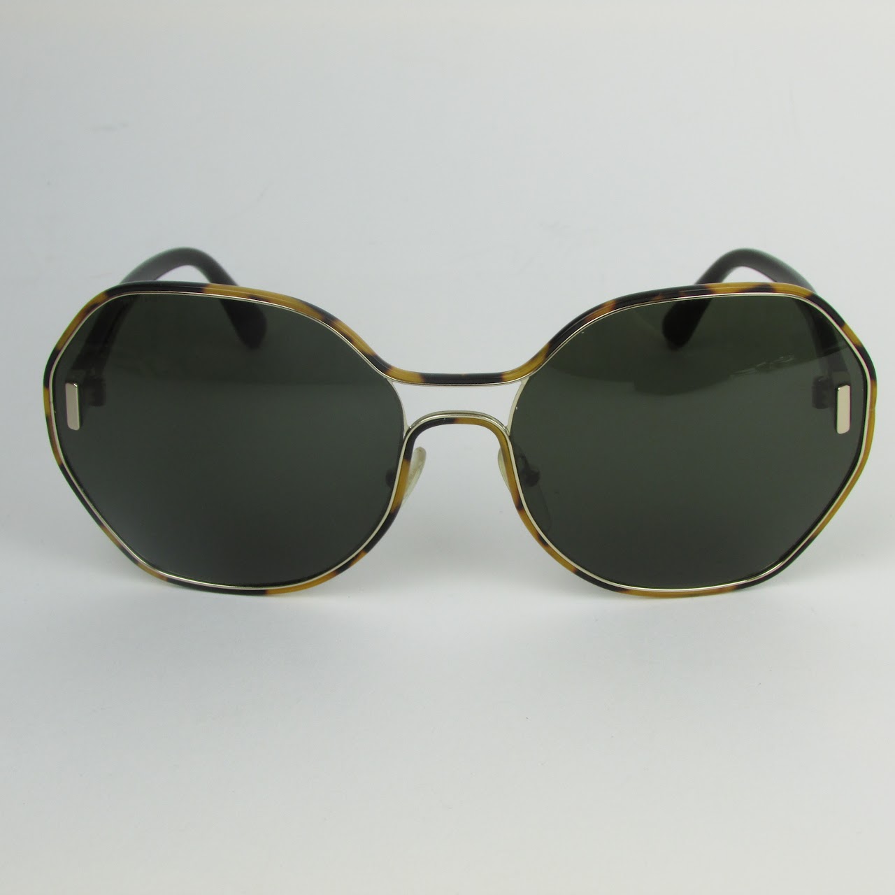 Prada 'Tortoise' Oversized Sunglasses