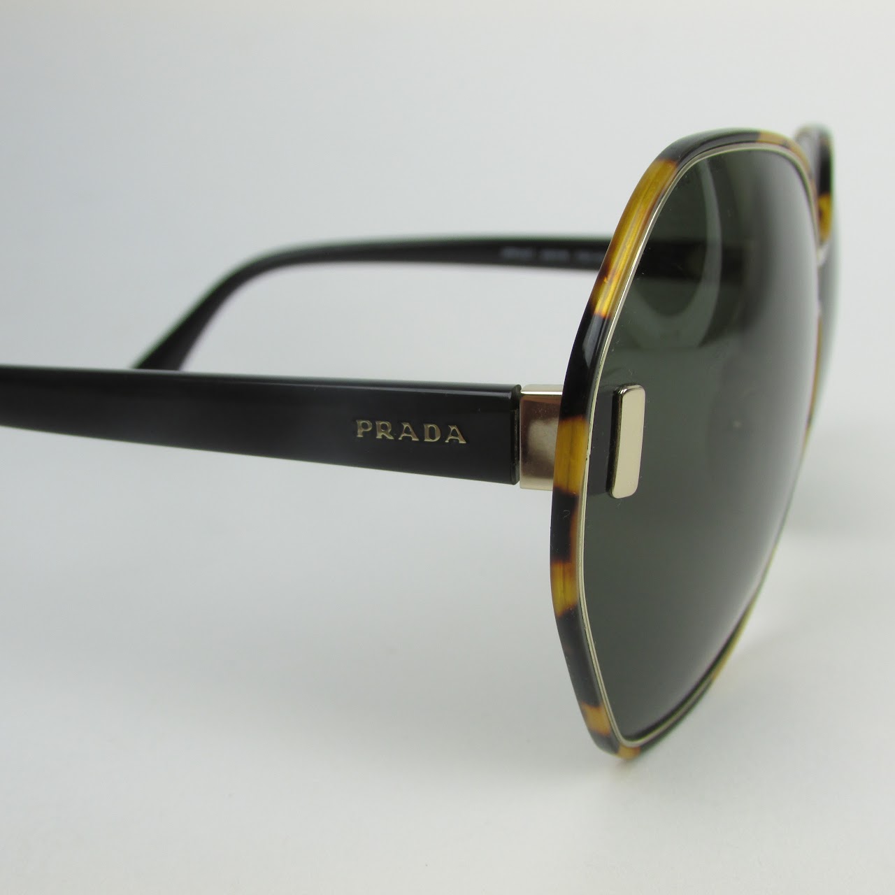 Prada 'Tortoise' Oversized Sunglasses