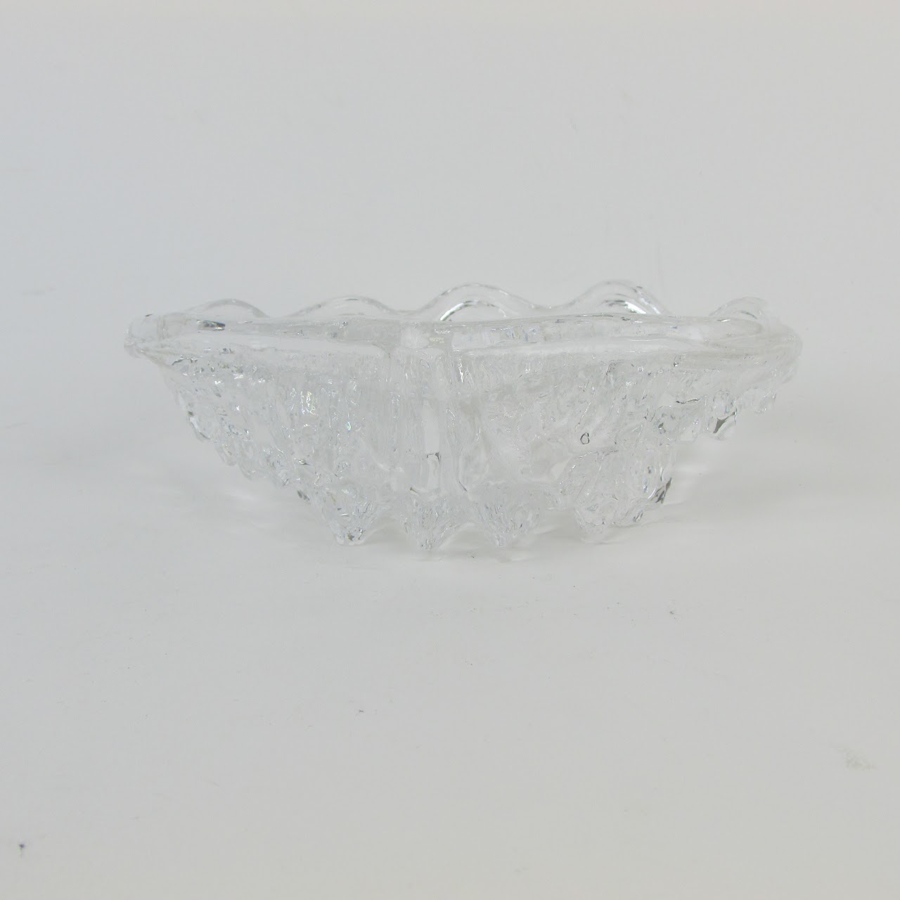 Tiffany & Co. Crystal Shell Trinket Dish