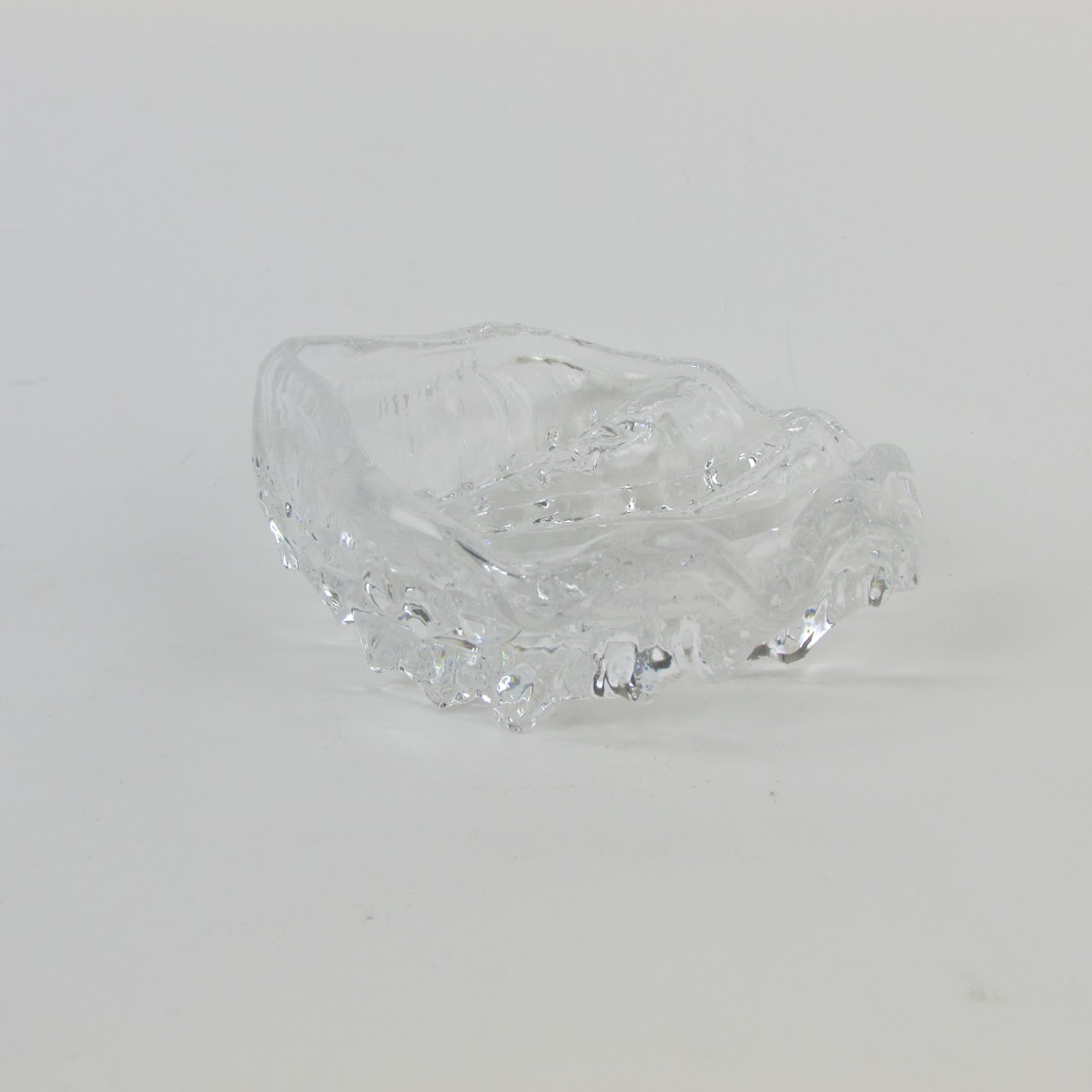 Tiffany & Co. Crystal Shell Trinket Dish