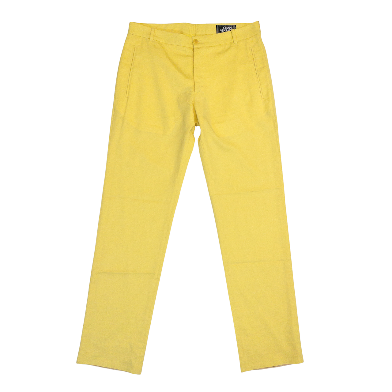 Gianni Versace Couture Yellow Pants