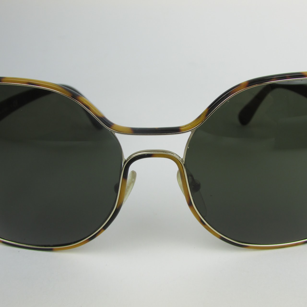 Prada 'Tortoise' Oversized Sunglasses